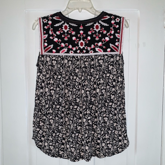 Anthropologie One September Austin Embroidered Top - Picture 8 of 16